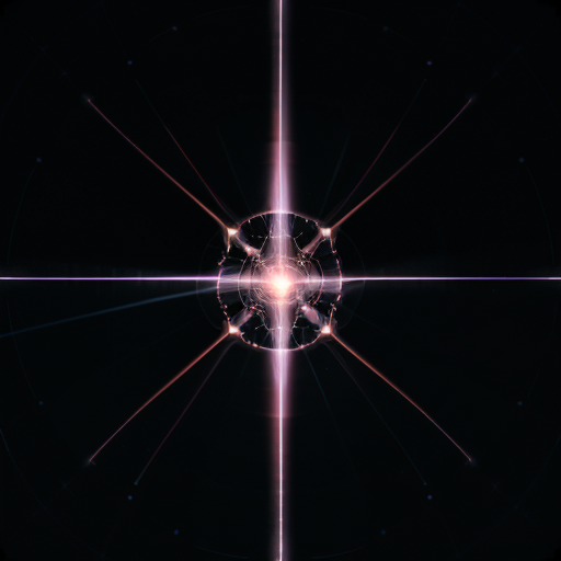 A single, brilliant gpu pulsing with light, casting an ethereal glow across a complex, interconnected web of medical imagery.